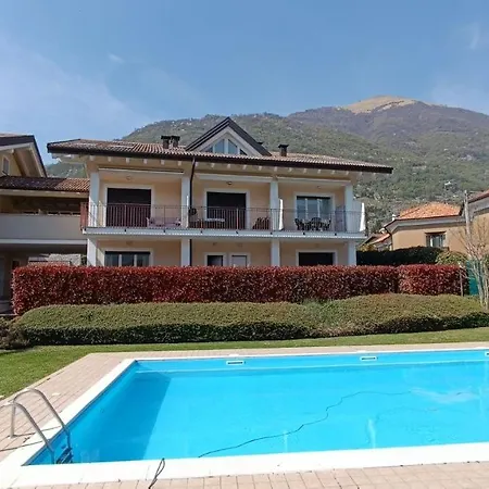 Apartment In 2 Bedrooms Parking Space Pool Pedestrian Area Lenno